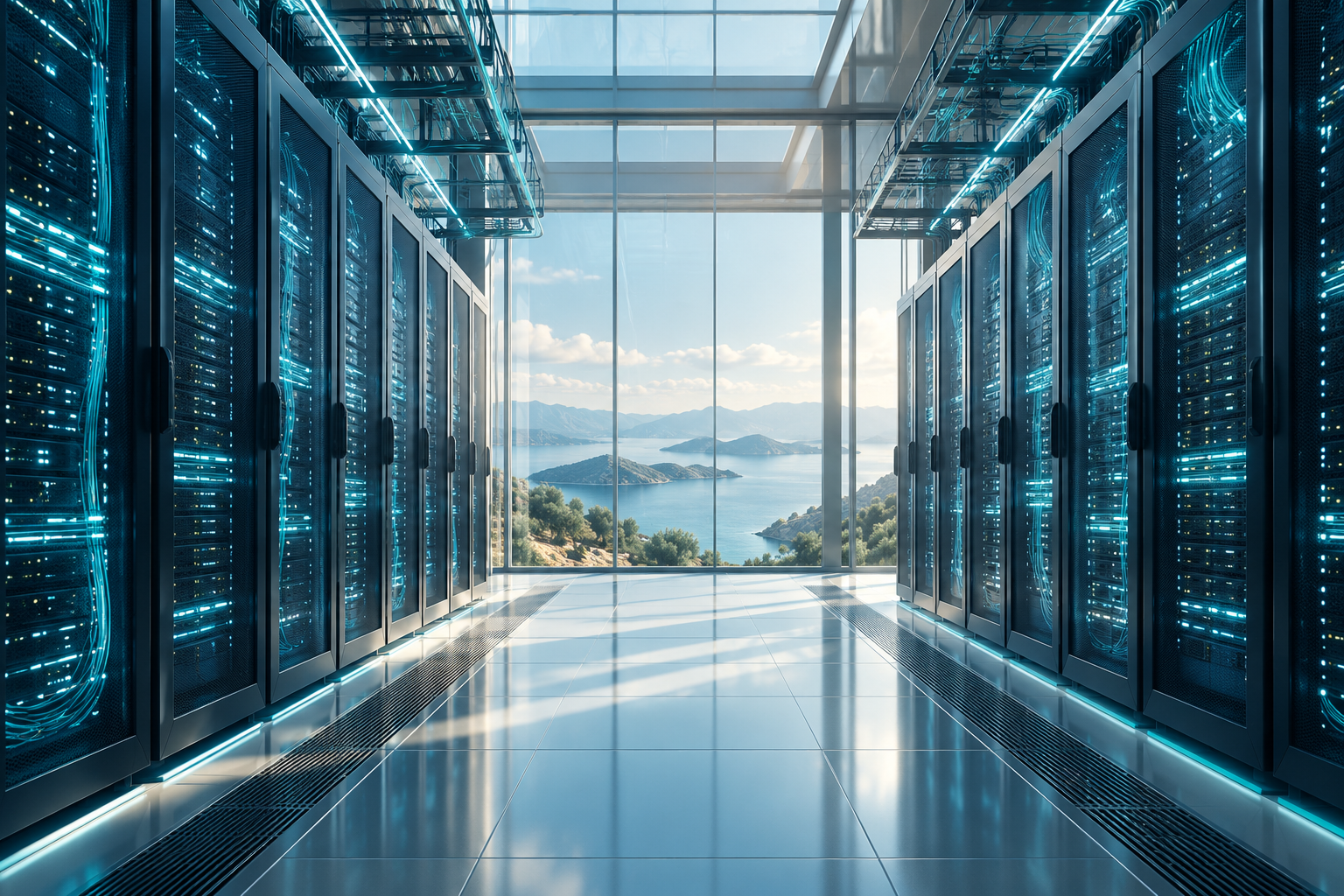 Ενδεικτική απεικόνιση υποδομής cloud σε σύγχρονο datacentre